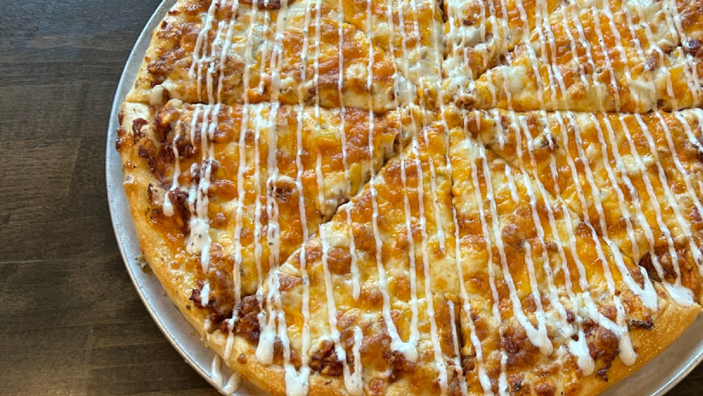 Another Round Pizza of the Month - Say hello to "The Spicy Clucker,"